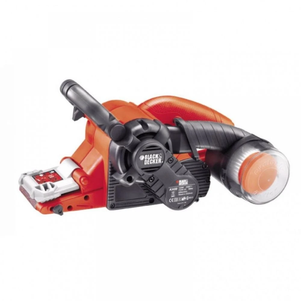 Ленточная шлифовальная машина Black+Decker KA88-QS 720 Вт | Инструменты