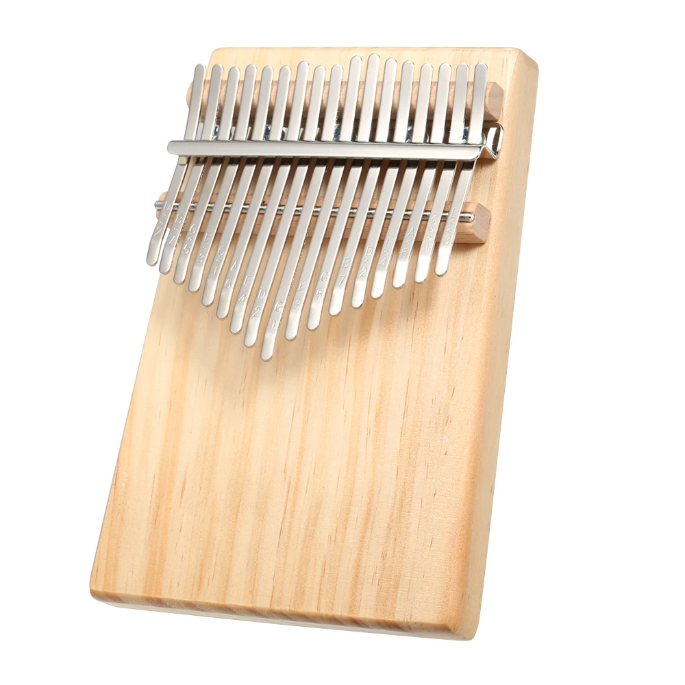 Карманное пианино Mbira Kalima 17 клавиш Kalimba портативное для большого пальца