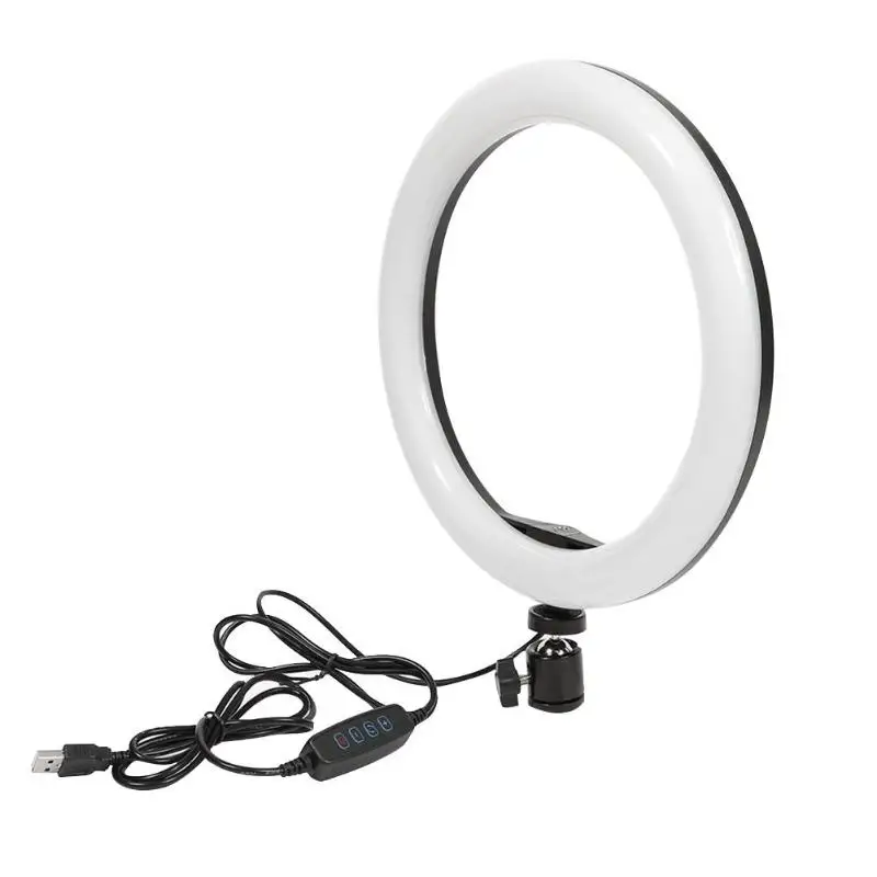 Dimmable 10 дюймов светодиодный набор для видеосъемки с шариковой головкой держатель