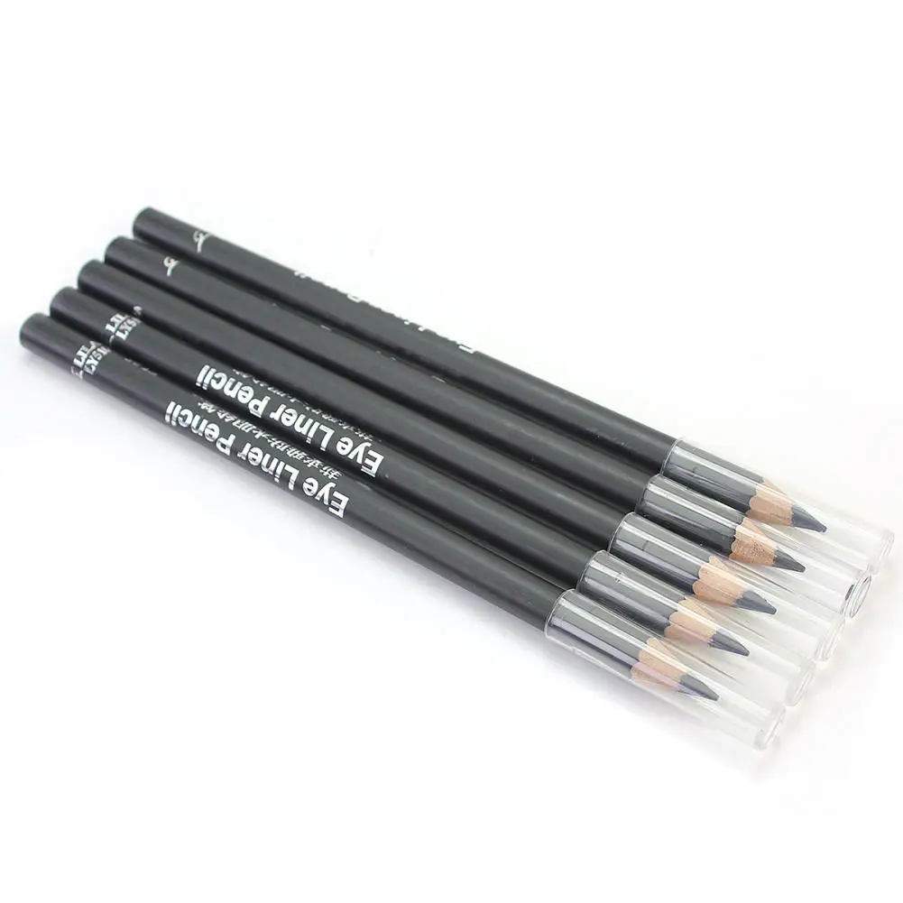

5 Pieces/Set Waterproof Eyeliner Black White Eyeliner Pencil Eye Pen Cosmetics Makeup Tool