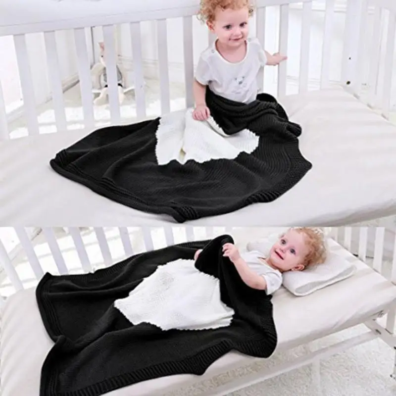 

Baby Blanket Knitted Newborn Swaddle Wrap Blankets Super Soft Toddler Infant Bedding Quilt For Bed Sofa Basket Stroller Blankets