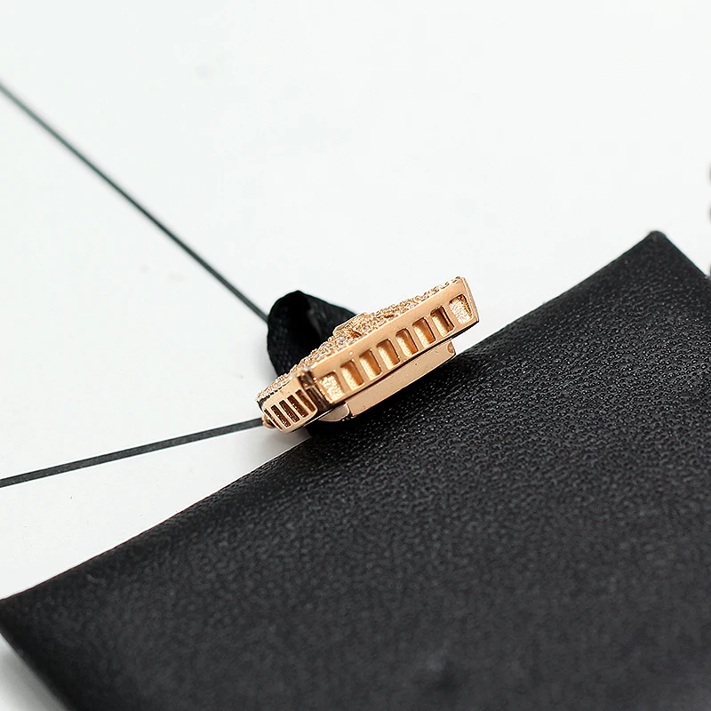 Серебряные украшения Beadsnice чистая Серебряная квадратная застежка инкрустация