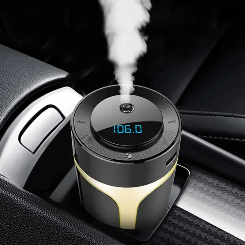 Автомобильный диффузор S10 увлажнитель воздуха для дома Bluetooth MP3 умные