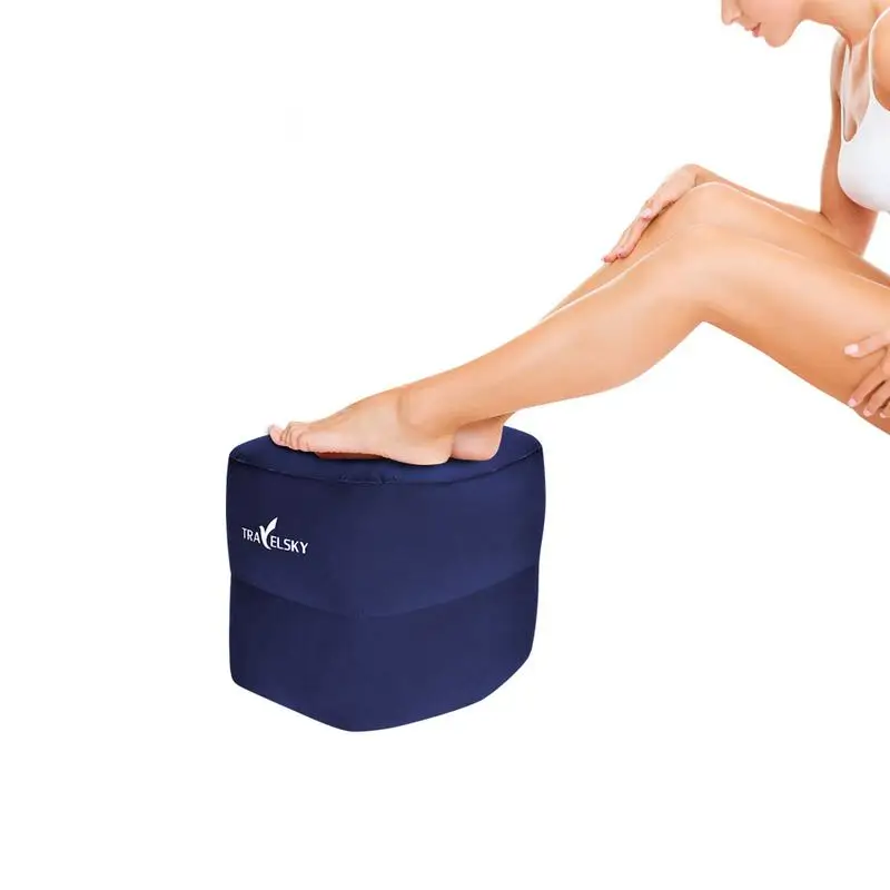 Надувная автомобильная подставка для ног надувная жесткое сиденье поезда