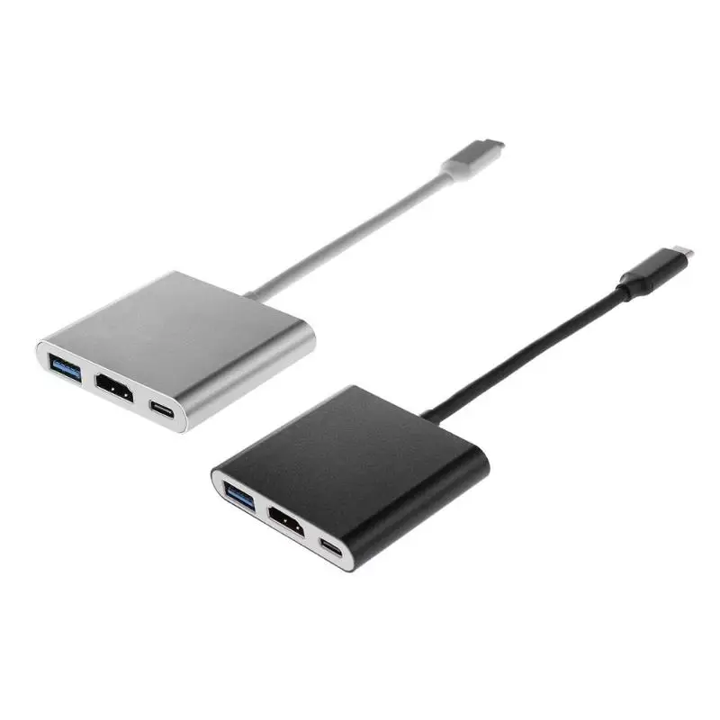USB C 3 1 концентратор сплиттер кабель для MacBook Pro Pixel Huawei Mate10 в Type к HDMI 0 зарядный