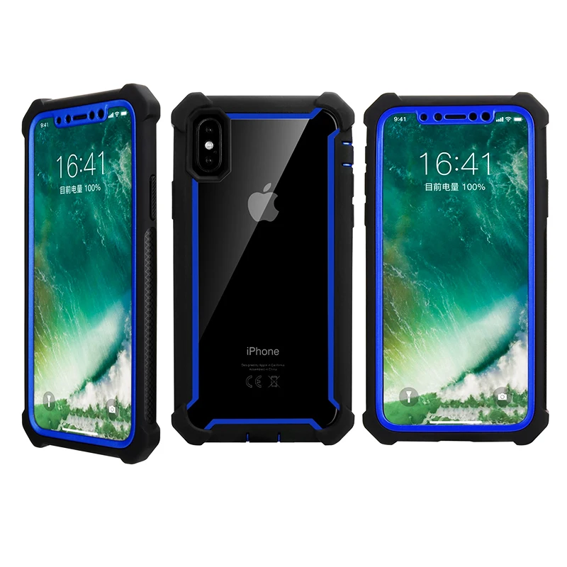 Чехол для iPhone X XR XS Max 6 6S 7 8 Plus защита из закаленного стекла|Бамперы| |
