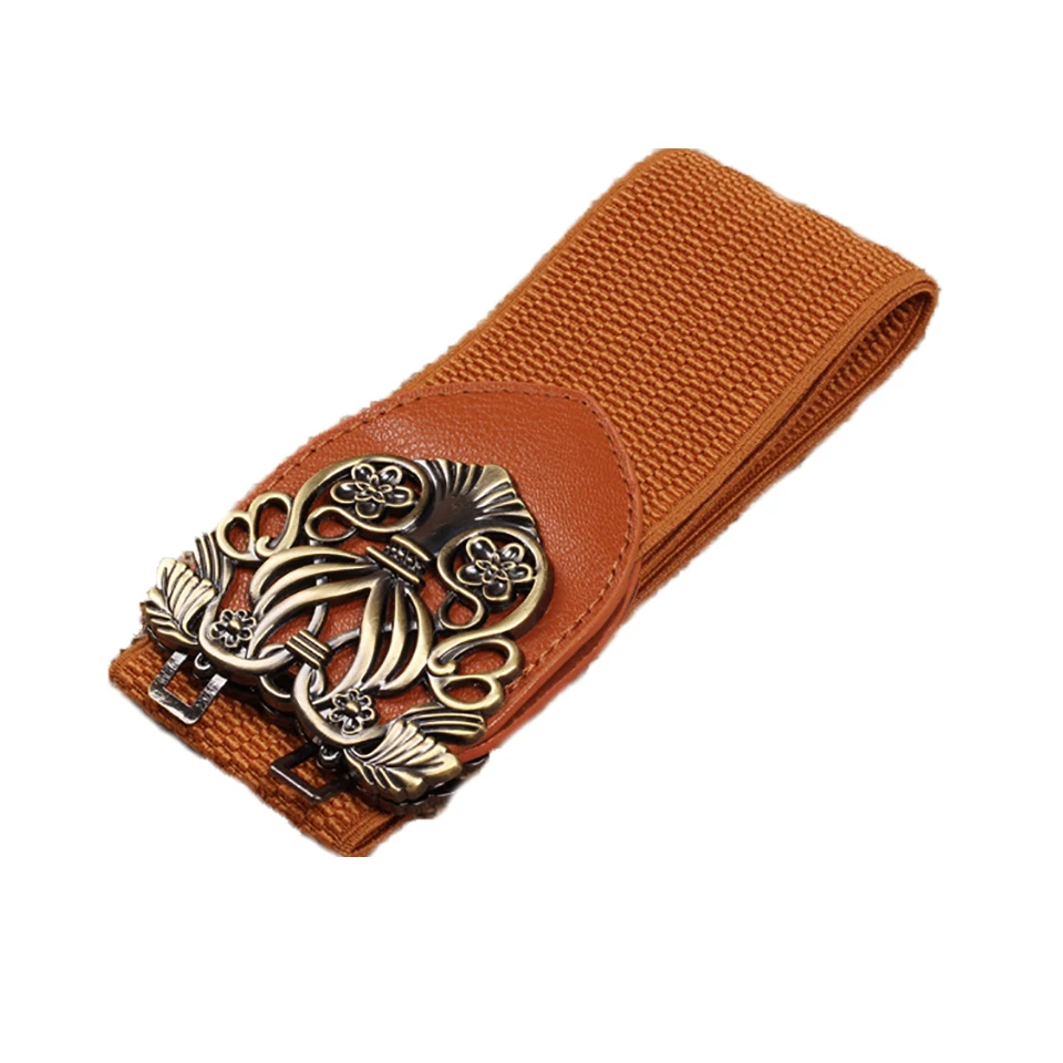 Yangdoudou Fashion Genuine Leather Decorative Commerbunds Dress Partner Female Retro Elegent Belts Vintage For Ladies | Аксессуары для