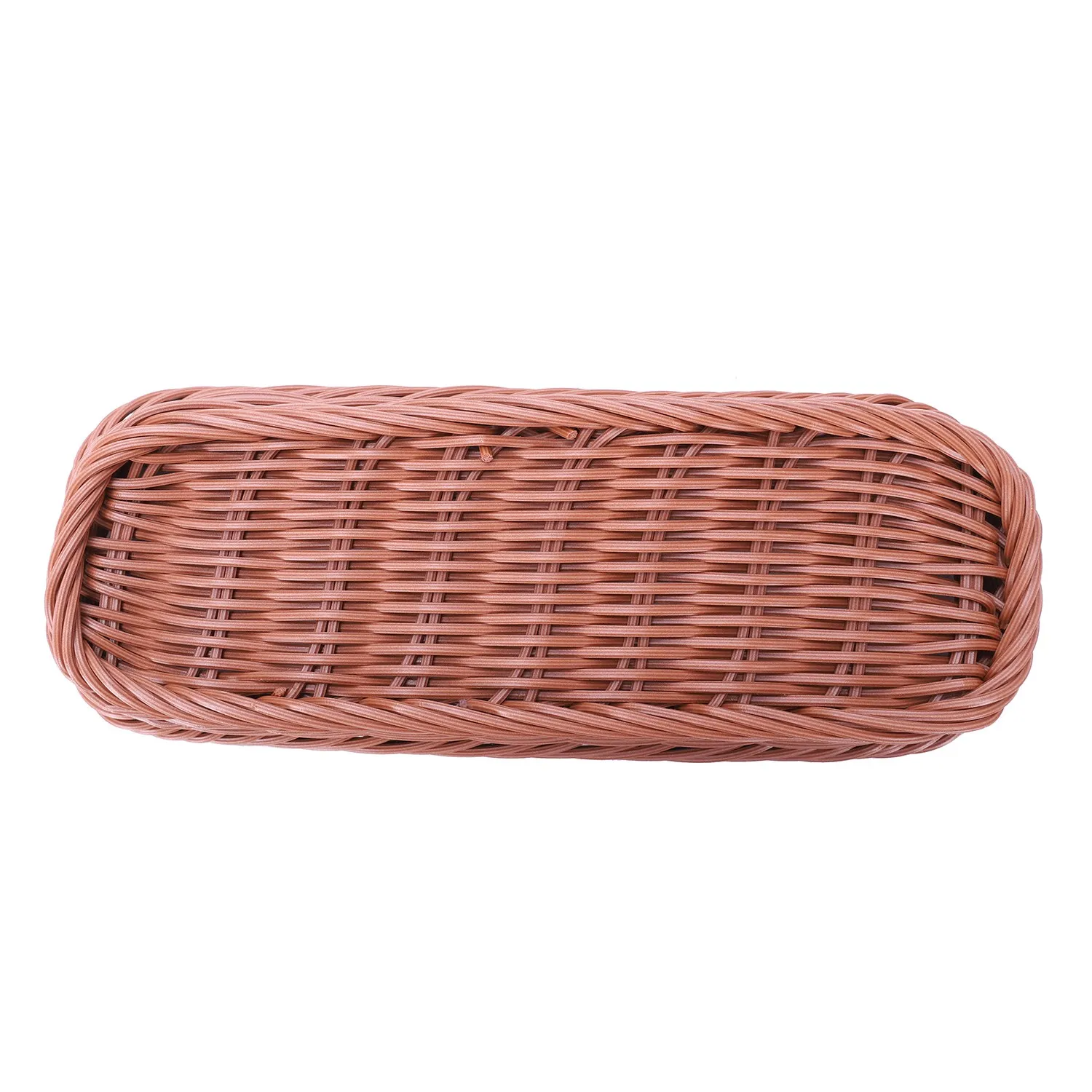 Акция! 2 шт. ротанговая пластиковая корзина для столовых приборов прямоугольная