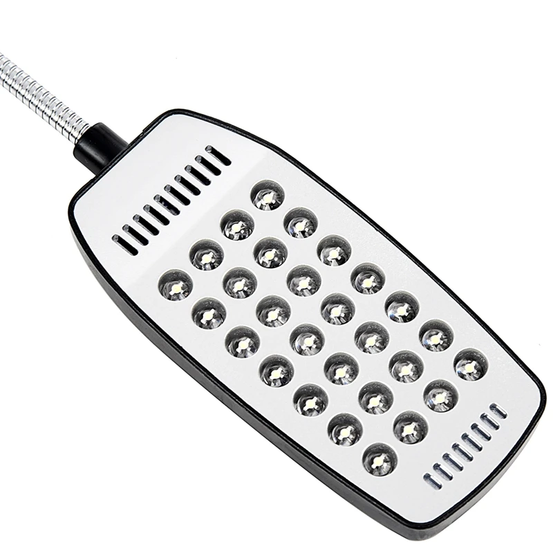 Регулируемый USB 28LED Настольная лампа для чтения гибкий переключатель | Лампы и