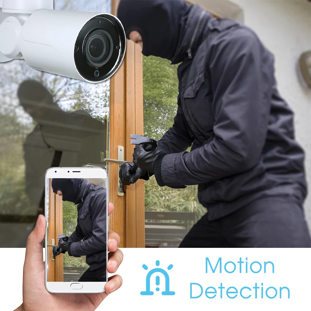 1080P HD Bullet WIFI камера PTZ наружная Всепогодная Беспроводная ip 2.0MP 3 6 мм шт. ИК
