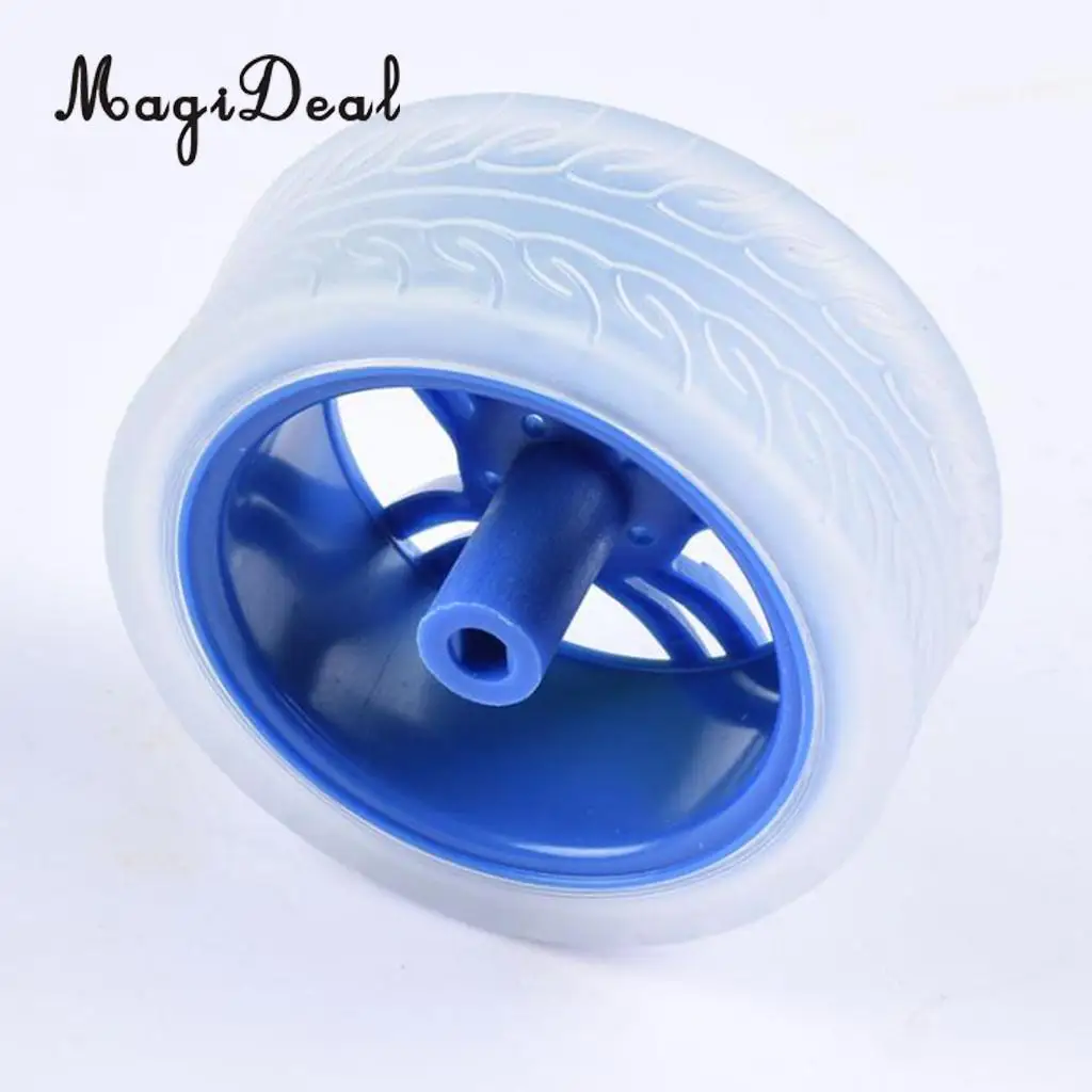 Magiideal 2 шт. DIY резиновые пластиковые шины для колесных шин смарт колёса