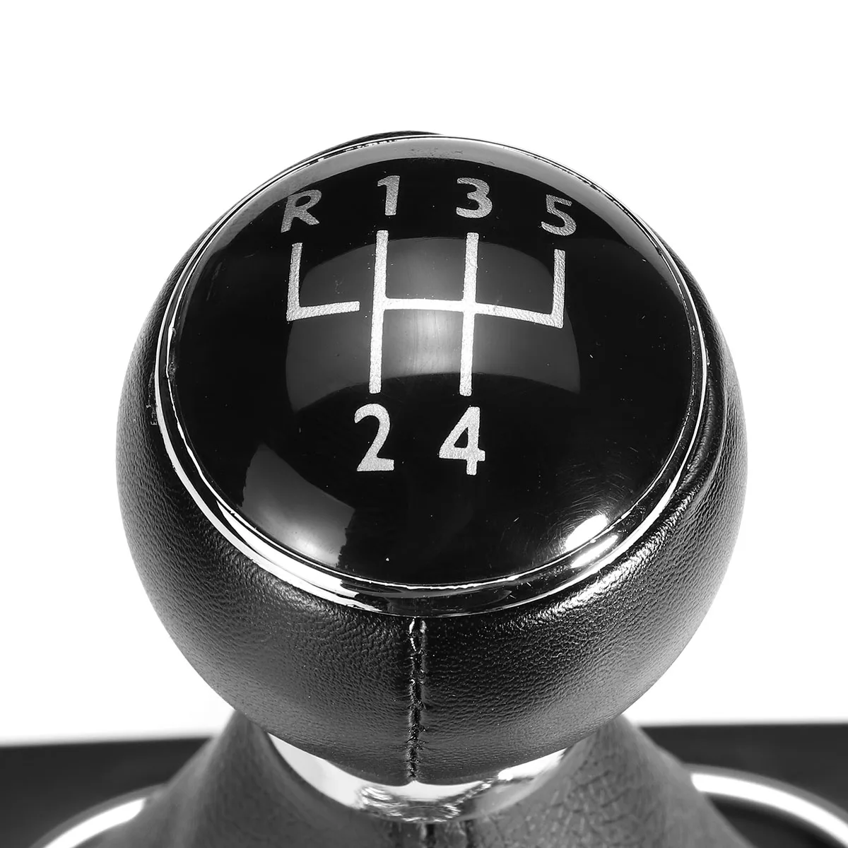 Автомобиль 5 6 Скорость кожаная ручка переключения рулевого механизма автомобиля