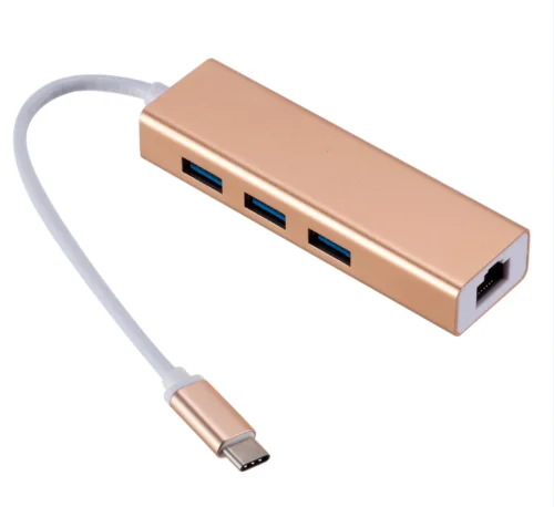 USB 3 1 Type C к RJ45 Ethernet LAN адаптер с портами 0 концентратор для MacBook|Адаптеры Type-C| |