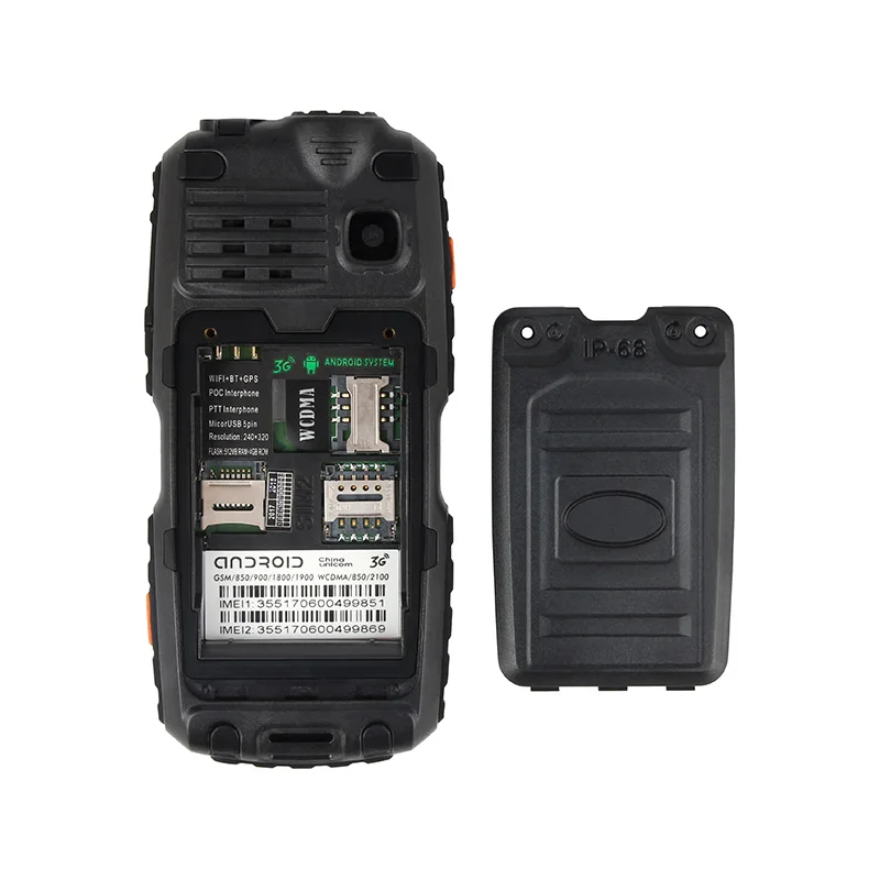 Mosthink Alps A17 мобильный телефон Zello Walkie talkie IP67 Водонепроницаемый MT6572 Android смартфон 2G/3G