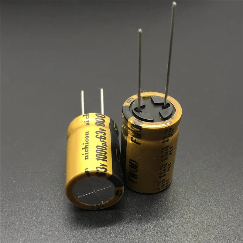 2шт/10 шт 1000 мкФ 63V NICHICON FW серия 16х25 мм 63V1000uF HiFi аудио конденсатор | Электронные