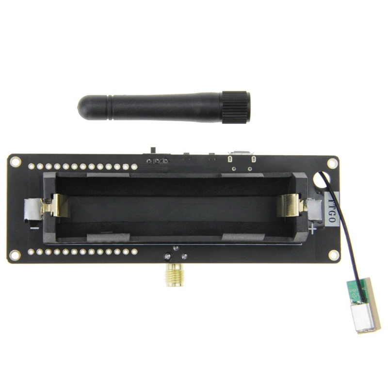 Ttgo t луч Esp32 915 МГц Wifi беспроводной Bluetooth модуль Gps Neo 6M Sma Lora 32 18650 Держатель батареи с
