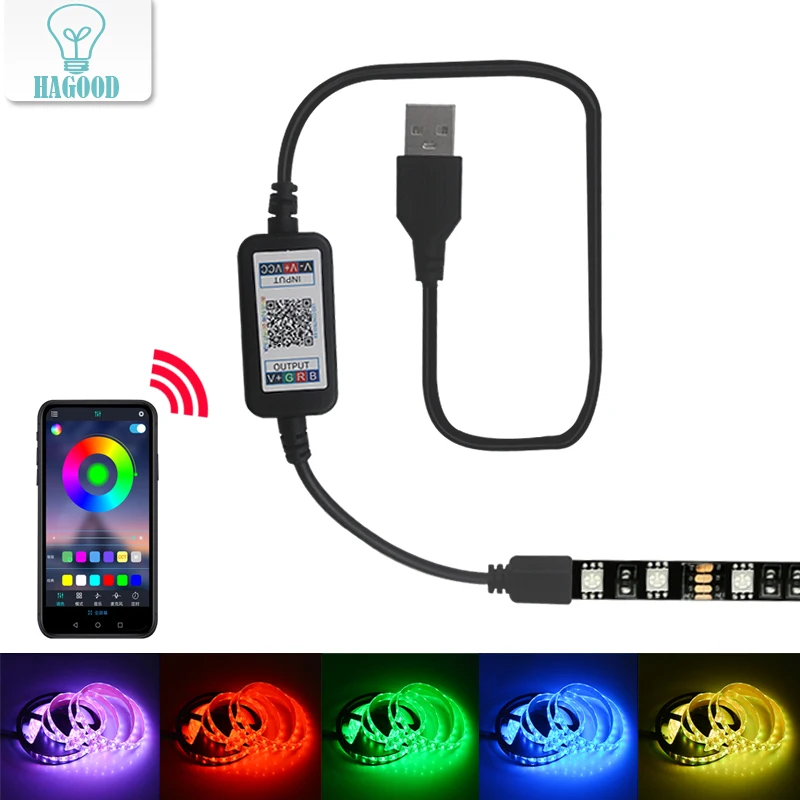 DC 5 24V Bluetooth LED контроллер Смарт IOS/Android телефон приложение RGB 4 канала для