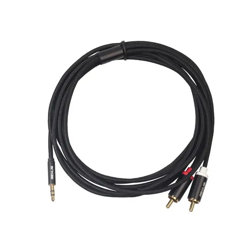 1 8 м 3 5 мм стерео папа 2 RCA Мужской Аудио кабель w/RCA конвертер XLR микрофоны смесители