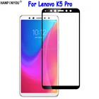 Закаленное стекло с полным покрытием для Lenovo K5 Pro K5Pro L38041, 5,99 дюйма, защитная Пленка премиум-класса, Взрывозащищенная