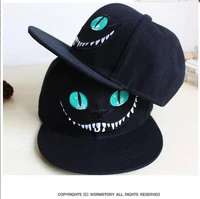 2018 alice wonderland cheshire cat cartoon baseball caps cotton hats for men and women snapback hiphop
