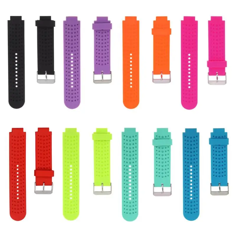 Силиконовый ремешок для часов Garmin Forerunner 230/235/630/220/620/735 сменные ремешки с