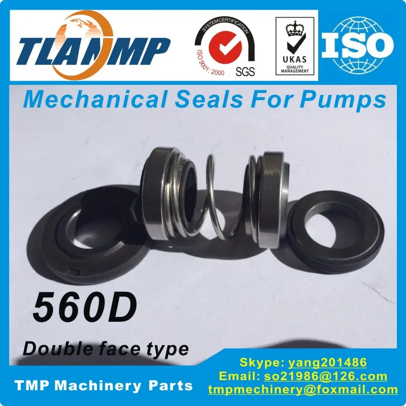 560D 1.5 &quot 1 1/2&quot ED560 &quotBurgmann двойное лицо TLANMP механические уплотнения двойные