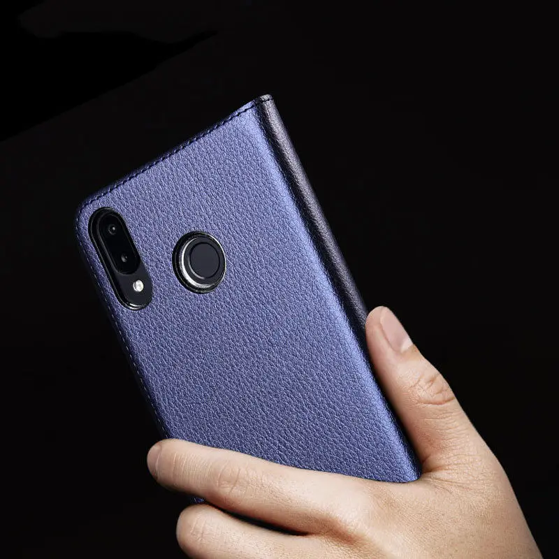Чехол для Xiaomi Mi 8 чехол lite откидной из искусственной кожи с полным окошком Mi8