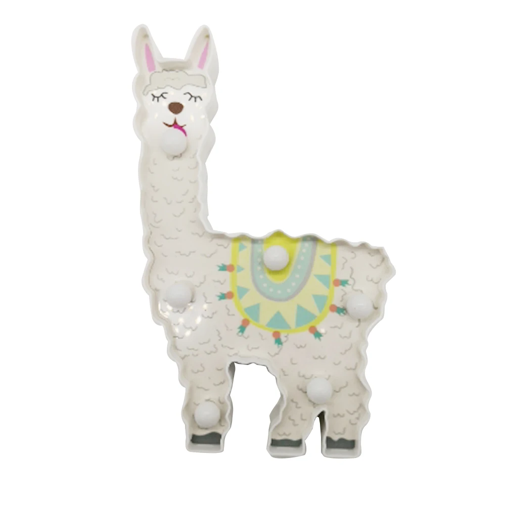 Llama декоративные игрушки для детей Настенный декор ночник беременных женщин