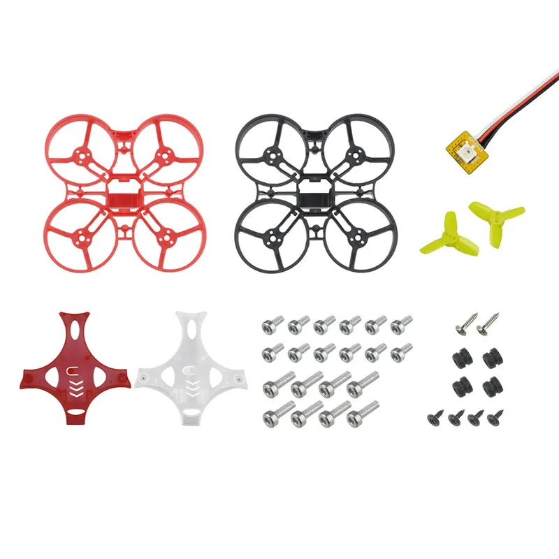 KINGKONG/LDARC TINY GT7 GT8 Frame Kit &amp Canopy with Propeller for RC FPV Racing Drone Spare Part DIY Accessories | Игрушки и хобби