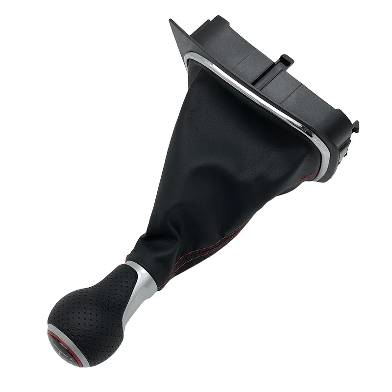 Рычаг переключения передач для Volkswagen VW Golf 5 MK5 R32 GTI 2004 2005 2006 2007 2008 2009 рычаг с кожаным