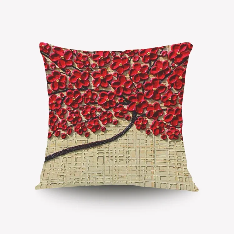 

Beddingoutlet mermaid cushion covers painting pillow cases home decorative cushion cover square 45X45 cm pillowcase