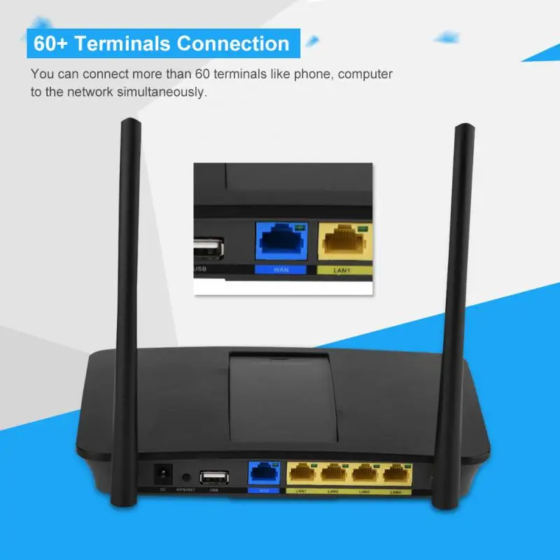 Comfast 300 Мбит/с Cf Wr610N 2 412 484 ГГц беспроводной маршрутизатор двойная передача данных