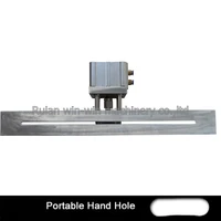 hole size length 75 84mm width 21 25mm gantry handle hole plastic bag pneumatic punching machine for hang hook hole