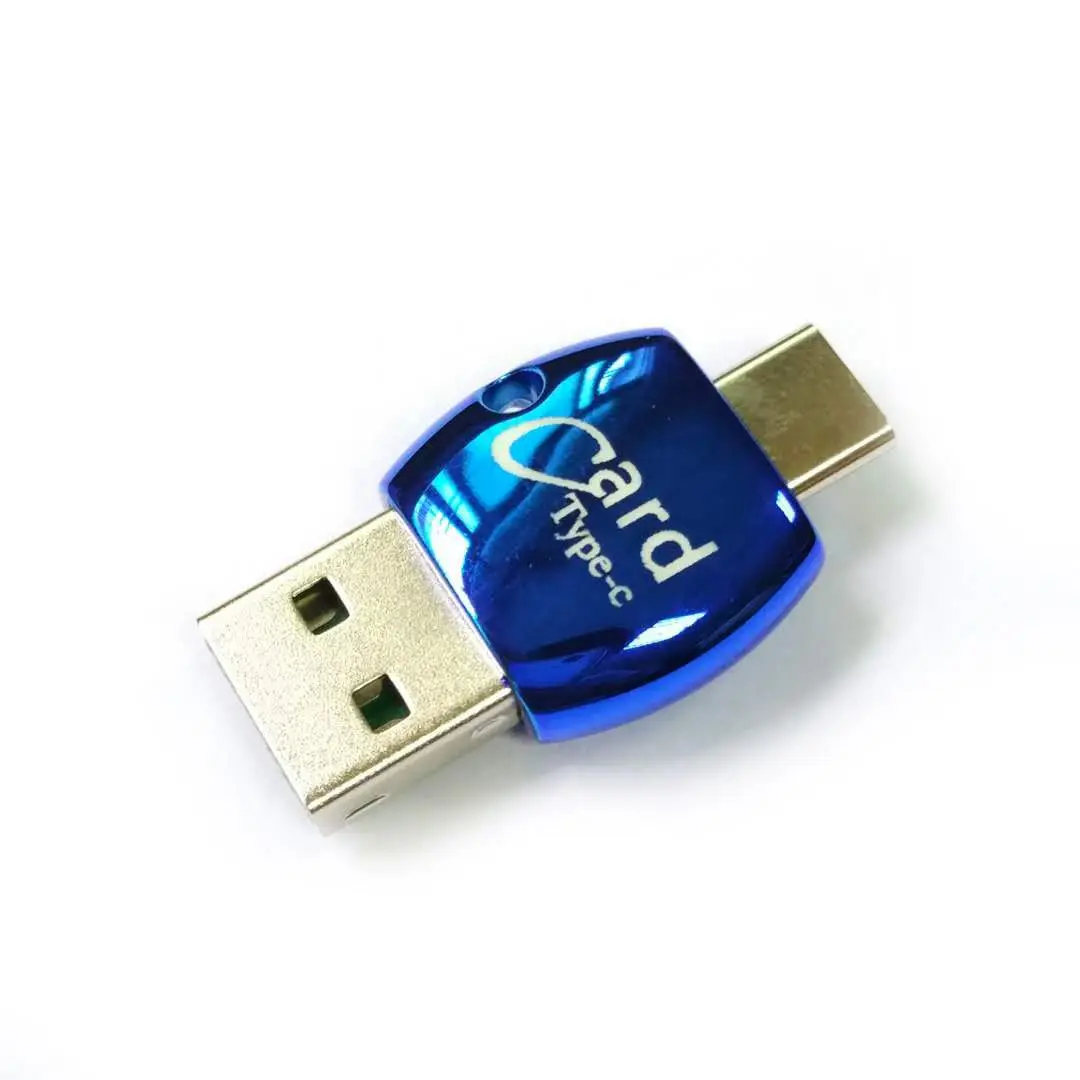 mini 2 In 1 OTG USB 3.1 Type C To 2.0 Micro-SD/TF Memeory Card Reader Adapter | Компьютеры и офис