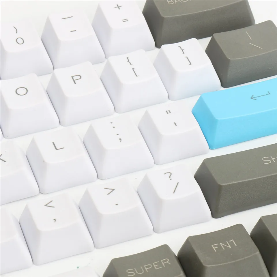 61 Ключ ANSI Layout OEM профиль PBT толстые колпачки для 60% механической клавиатуры Cherry MX