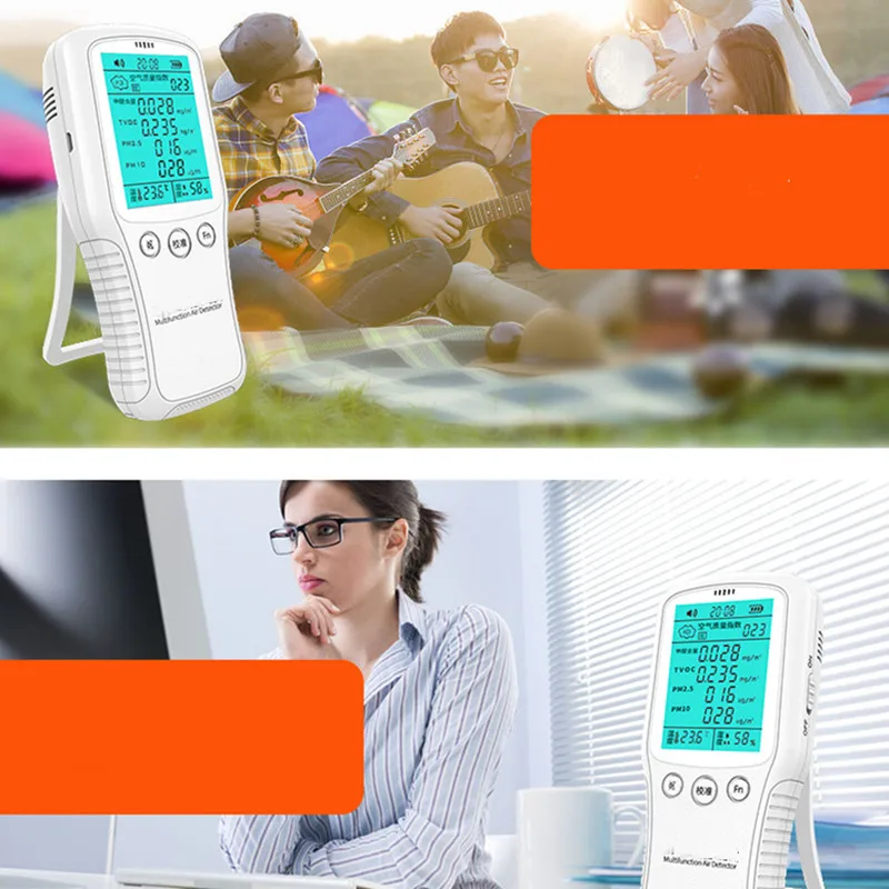 Детектор формальдегида TVOC PM2.5 PM10 PM 2 5 детектор для контроля качества воздуха в