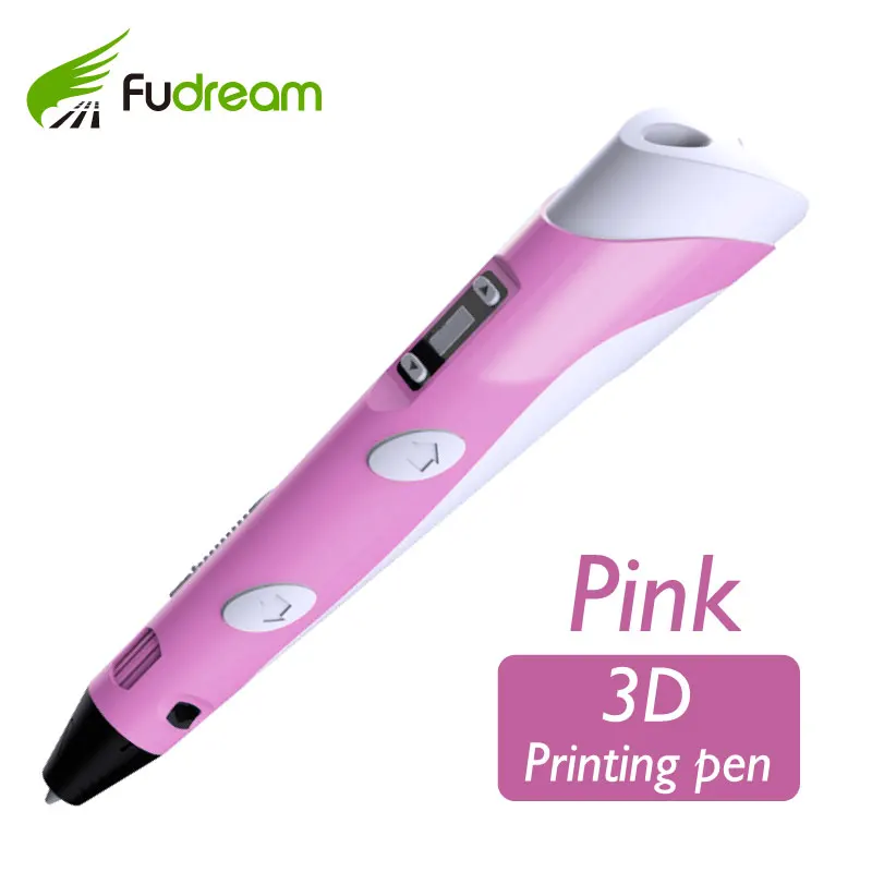 Fudream 2nd 3d ручка Подарочная с 3 цветами всего 9 м нити для детской печати|3D ручки| |