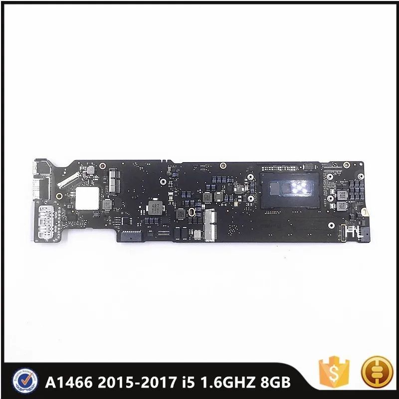 

Оригинальная материнская плата 820-00165-A i5 1,6 ГГц 8 ГБ 8 ГБ A1466 для Macbook Air 13,3 "1466 логическая плата MJVE2 661-02392 2015-2017 года