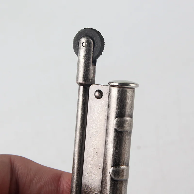 Прямая поставка HY 680 металлическая зажигалка Открытый Отдых бархатный Ретро