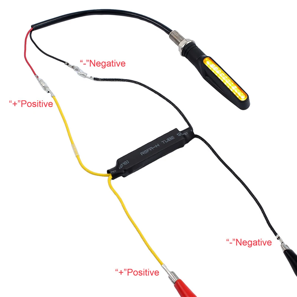 

4Pcs Motorcycle Resistors LED Flasher Turn Signal Indicator Lights Resistors