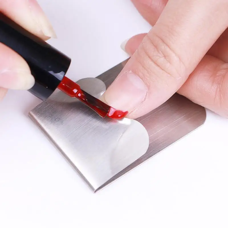 1 шт. Серебряная Французская линия Edge Guide триммер из нержавеющей стали Маникюрный