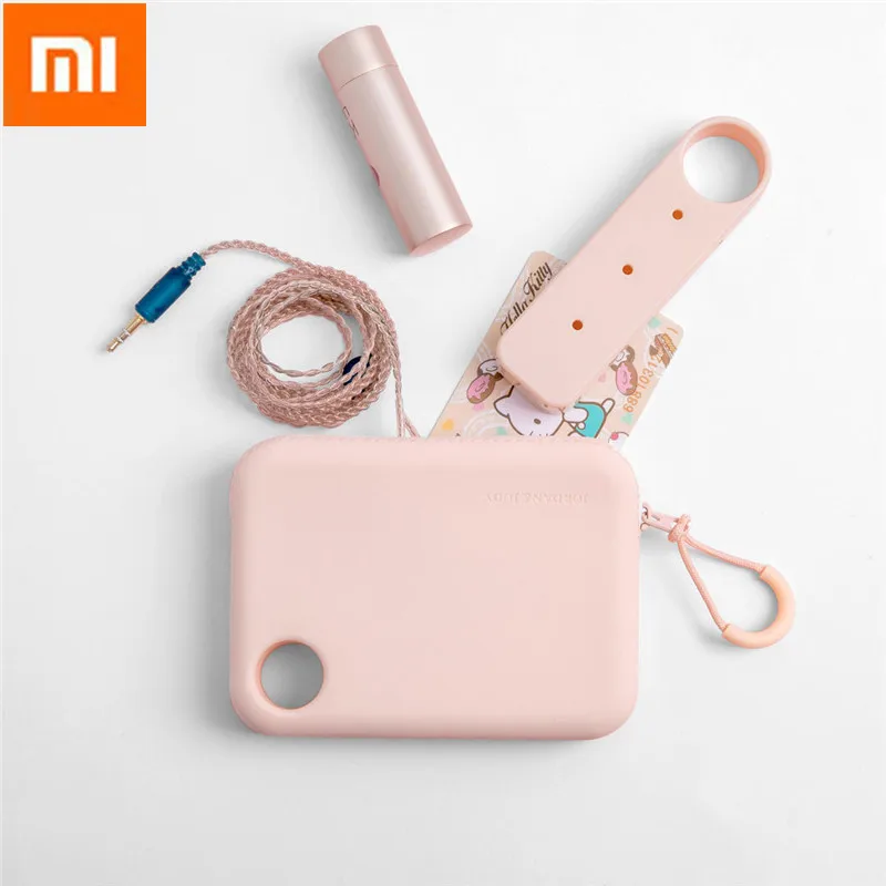 Xiaomi Mijia силиконовый портативный на молнии сумка для хранения кошелек легкий