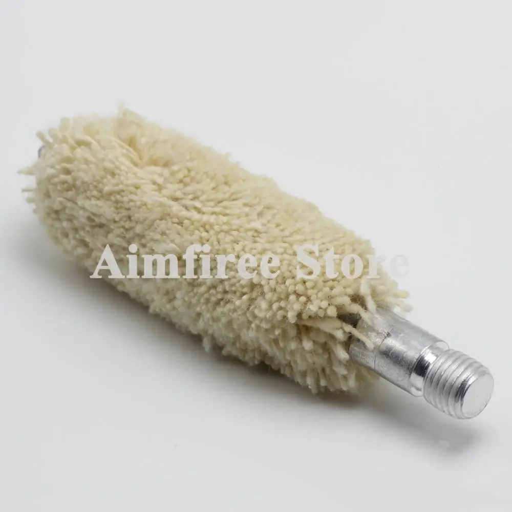 5Pcs/Lot 20GA Gauge Rifle Pistol Cotton Mop Brush Gun Cleaning Kit Thread 5/16&quot-26T Hunting Accessories | Спорт и развлечения