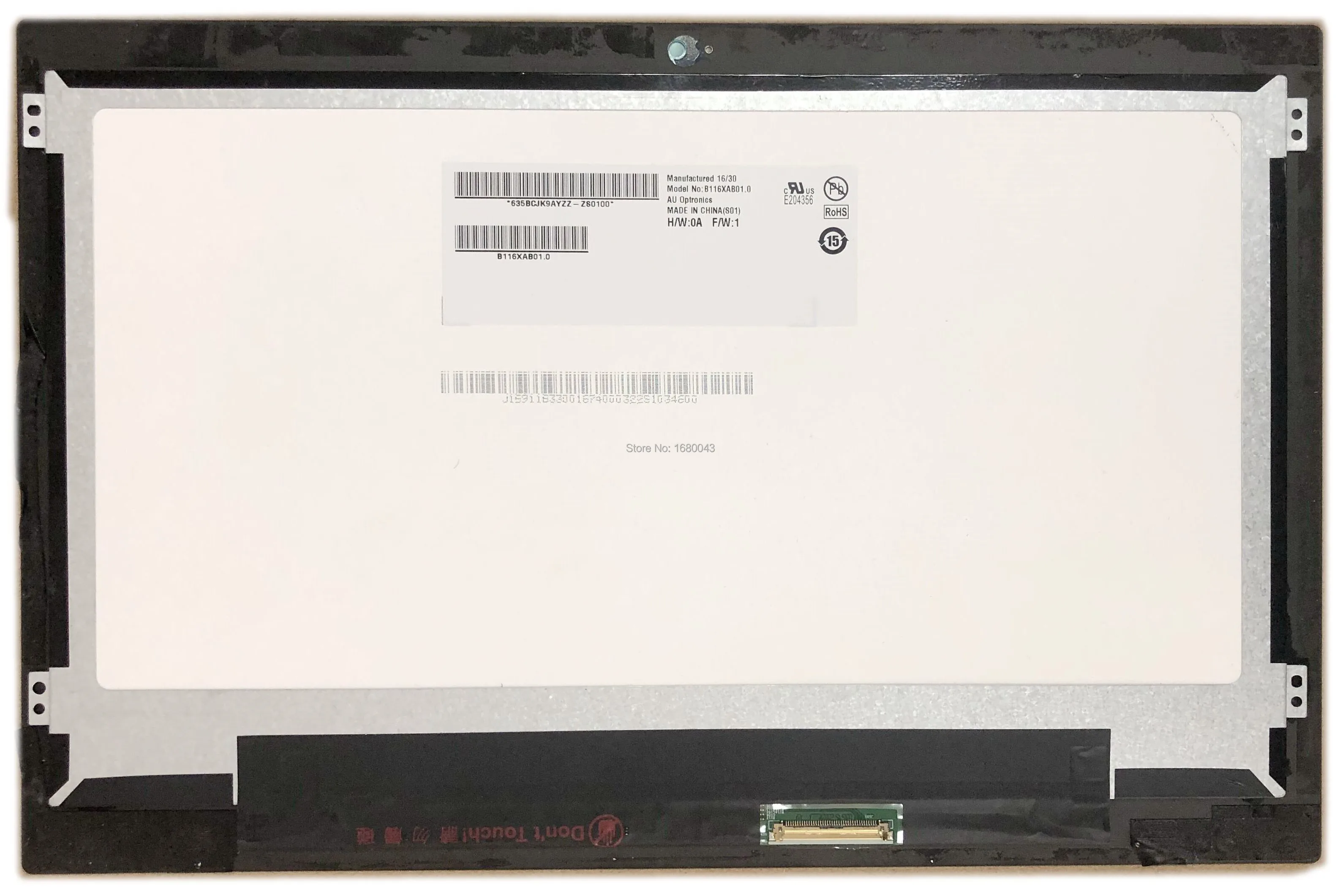 ЖК экран B116XAB01.0 цифровой преобразователь экрана в сборе для Acer Spin Chromebook 11 R751T