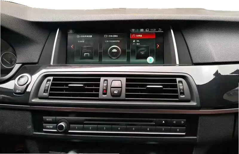 Ugode Android Автомобильная Мультимедийная система стерео плеер для BMW 5 серии F10 F11 NBT CIC