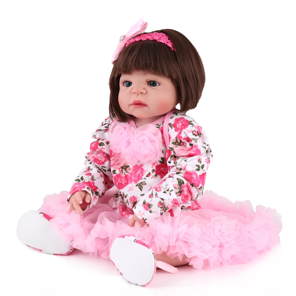 Кукла NPK Reborn Baby реалистичный новорожденный младенец Boneca полностью виниловые