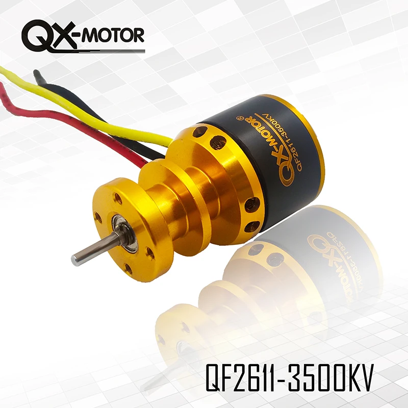 Бесщеточный двигатель QF2611 3500KV/55 мм для радиоуправляемых самолетов F22139/40 EDF 3