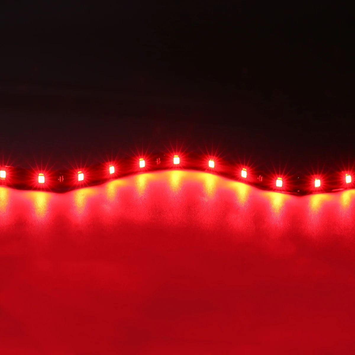 4 шт./компл. 30 см 15LED 3528 12В красная светодиодная лента водонепроницаемый
