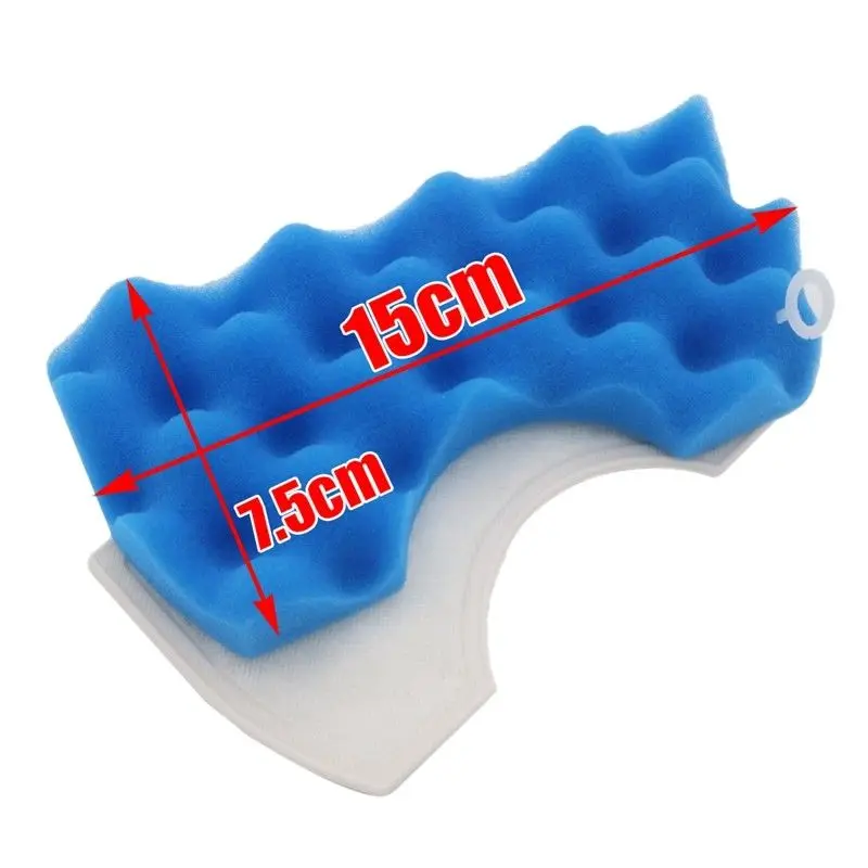 Губчатые Запчасти для пылесоса 5 шт./компл. фильтры Samsung MICRO FI H3W8 аксессуары уборки