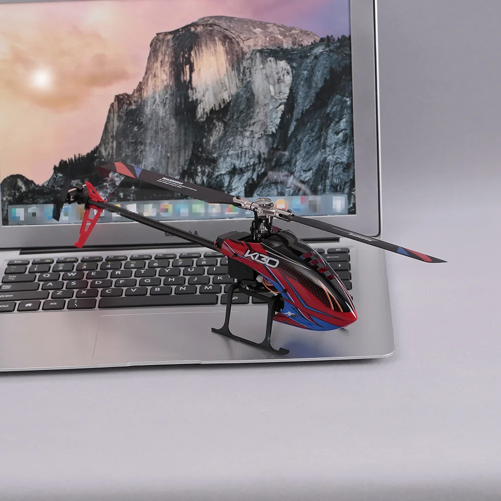 (В наличии) WLtoys XK K130 вертолет на радиоуправлении 360 дюйма g6ch Brushless 3D6G Flybarless